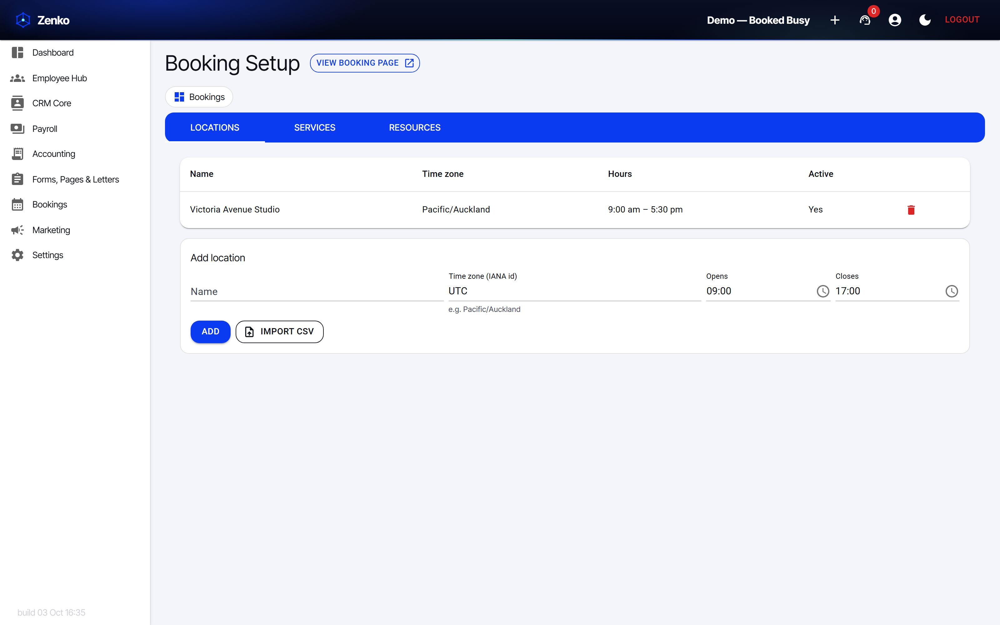 Your services, on the calendar (light)