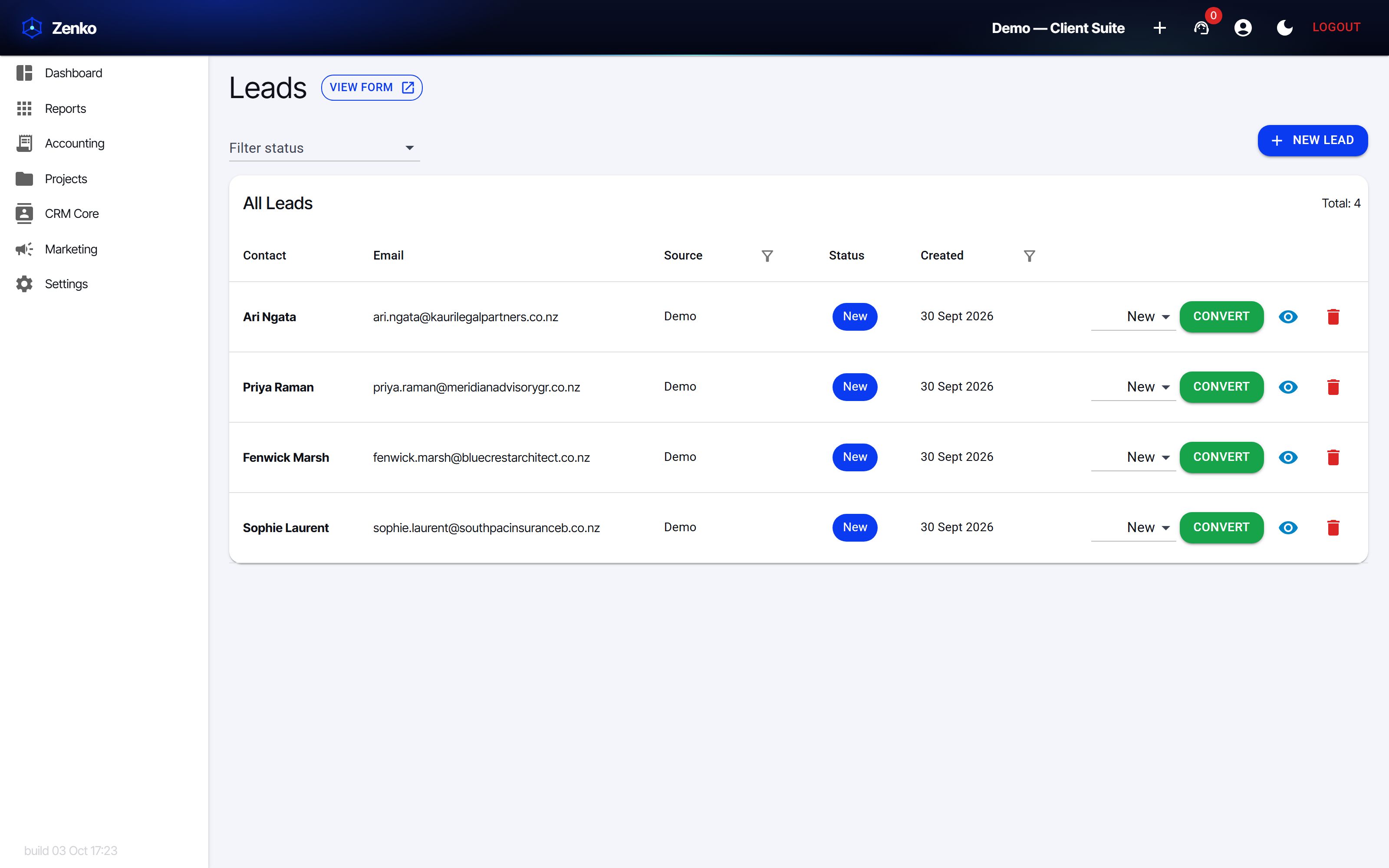 Capture every enquiry (light)